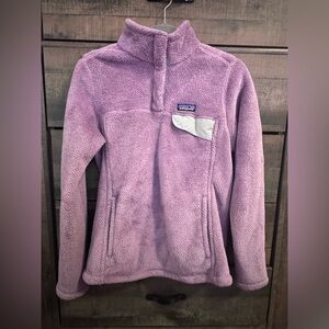 PATAGONIA Light Lavender, PULLOVER FLEECE SNAP NECK